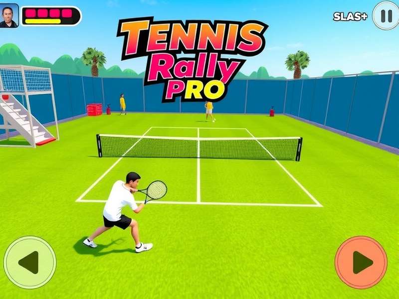 Tennis Rally Pro Gameplay Screenshot
